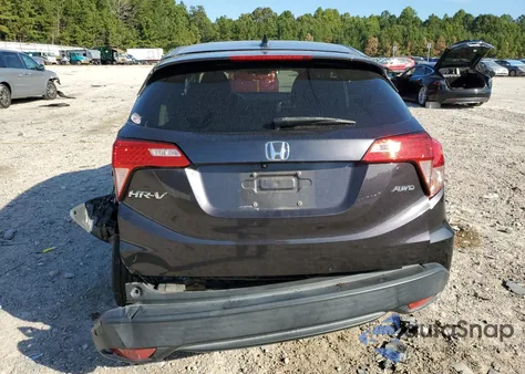 2018 Honda Hr-V Ex из США, поврежденный, VIN 3CZRU6H56JM708681